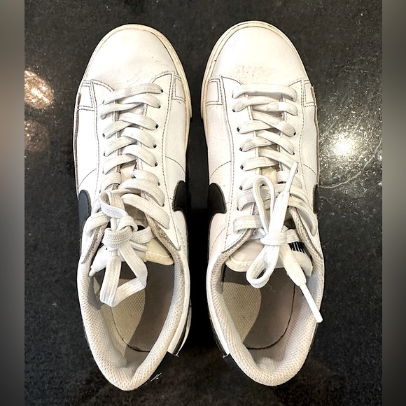 NIKE Blazer Low Leather white/black - Picture 4 of 4